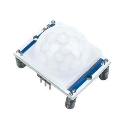 ShillehTek HC-SR501 PIR motion sensor top view with hexagonal lens