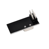 Backside of ShillehTek NRF24L01+ 2.4GHz Wireless Transceiver Module with pin headers