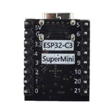Back view of ESP32-C3 4MB Pre-Soldered WiFi Dev Board displaying pin labels