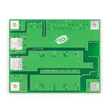 Back side of 3S 12V 18650 lithium battery protection board with balancing and 25A current rating