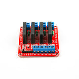 4-channel 5V solid state relay module with high-level trigger for Arduino Raspberry Pi and ESP32