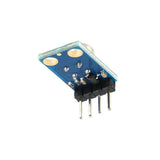 Back view of ShillehTek MLX90614 temperature sensor module PCB showing mounting holes