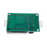 ShillehTek MAX7219 8x8 dot matrix LED display module backside with solder joints