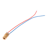 Single ShillehTek 6mm 650nm 5mW red laser diode module with wire loops