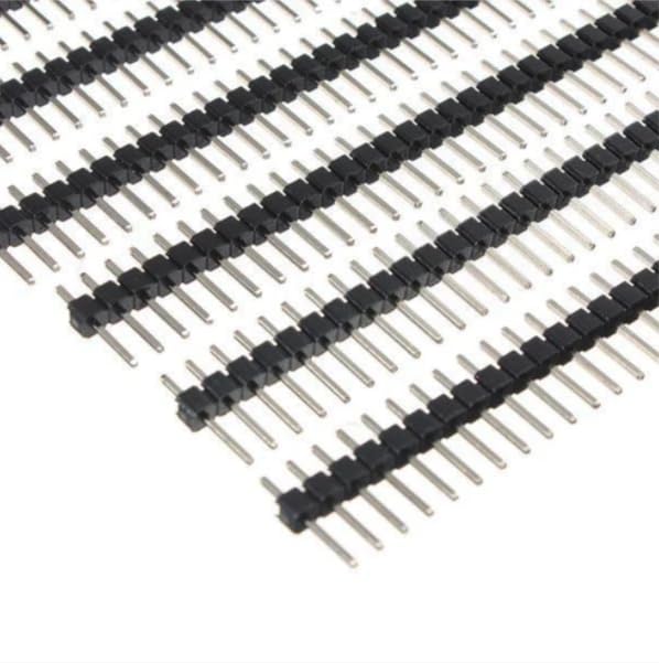 ShillehTek 10pcs 1x40 Male Pin Header 2.54mm for Arduino Pi