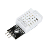 Close-up of ShillehTek DHT22 temperature humidity sensor module