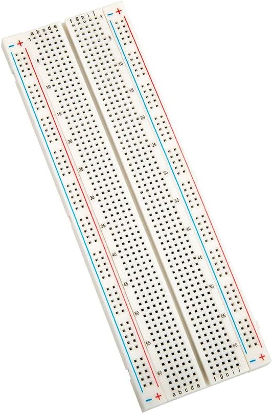SHILLEHTEK 830 Point Breadboard for Arduino, Raspberry Pi, ESP32, and Other Microcontrollers