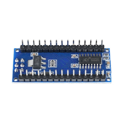 Arduino Nano V3.0 ATmega328P CH340C Type-C board front with micro USB port