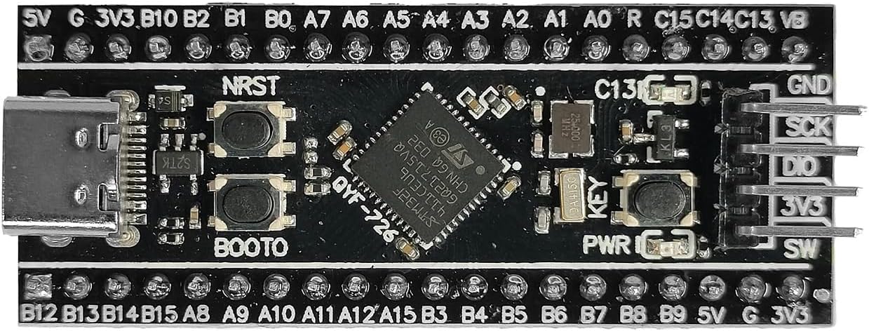 SHILLEHTEK Pre-Soldered STM32F411CEU6 Black Pill ARM Board