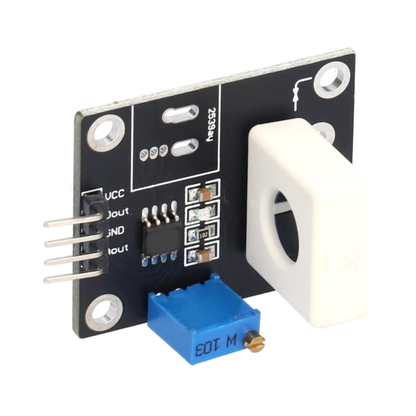 ShillehTek WCS1700 sensor module angled view showing white sensor ring and blue threshold knob