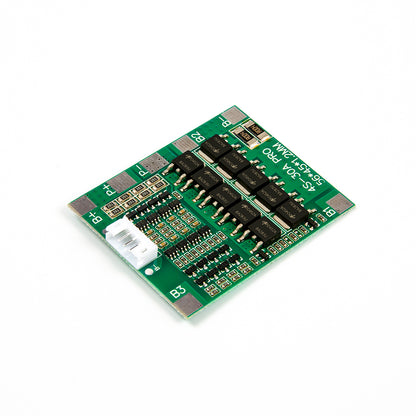 4S 30A lithium battery protection circuit board for 14.8V to 16V 18650 battery packs with cable connector