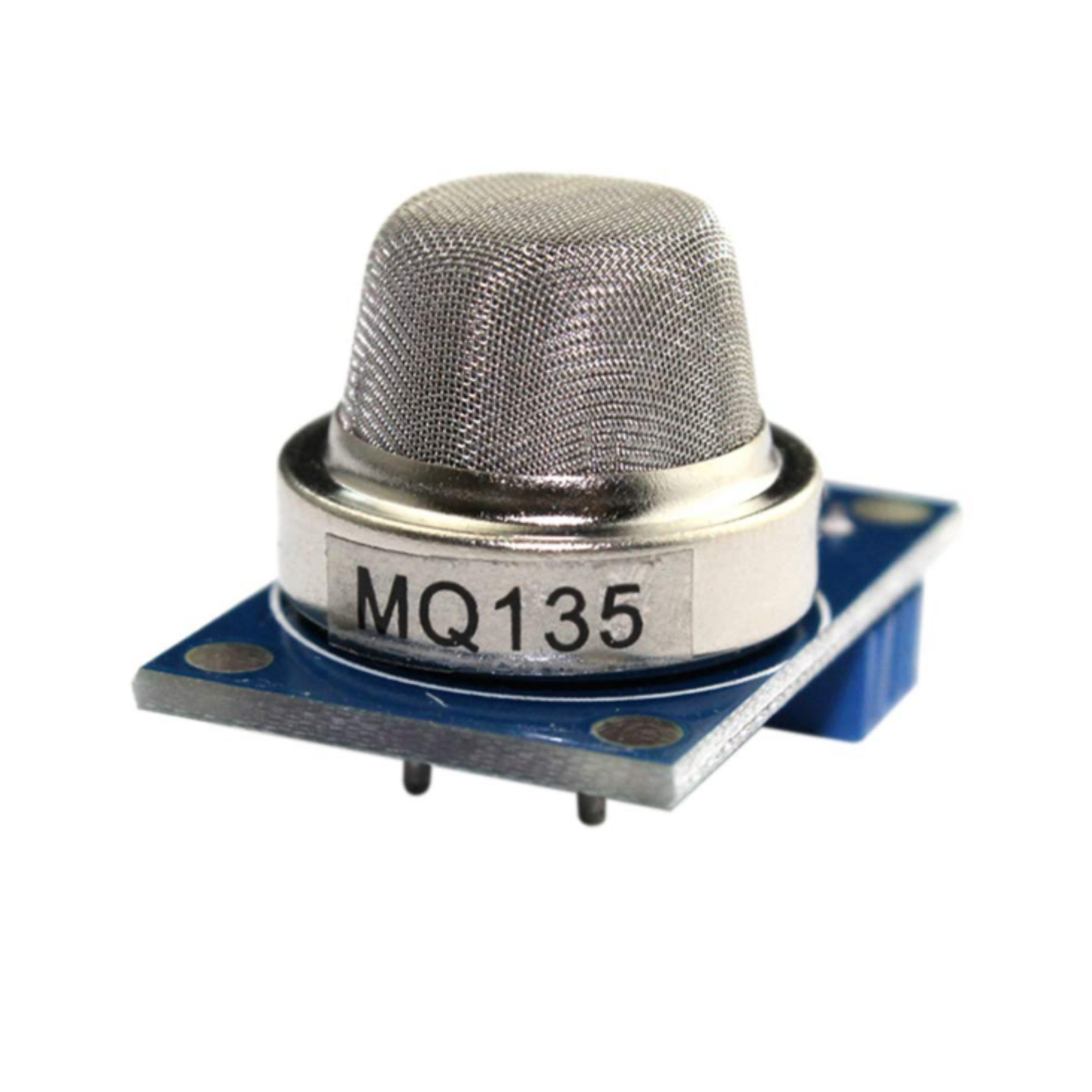 Side angle of ShillehTek MQ-135 sensor module with visible MQ135 label