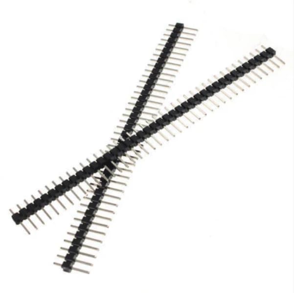 ShillehTek 10pcs 1x40 Male Pin Header 2.54mm for Arduino Pi