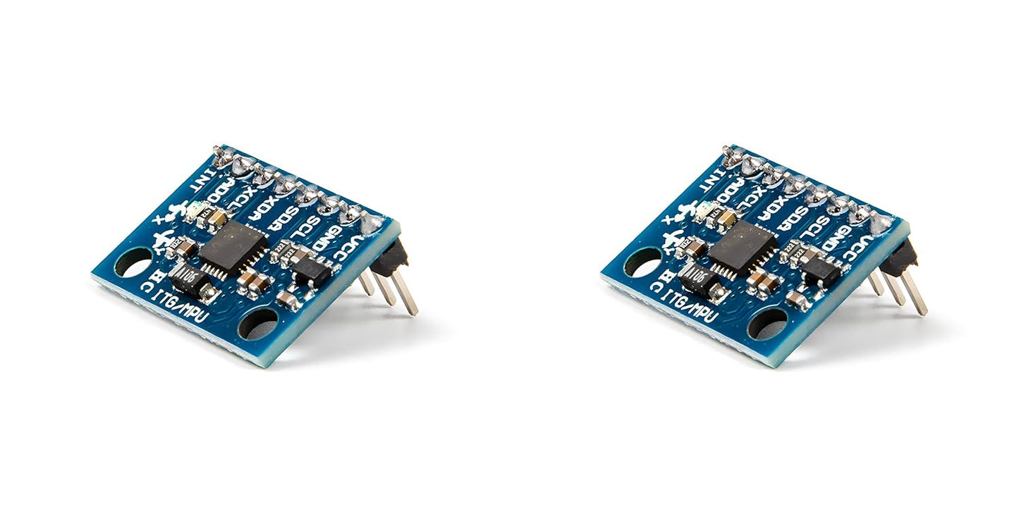 ShillehTek MPU6050 IMU Accelerometer Sensor Arduino Pack 2pc