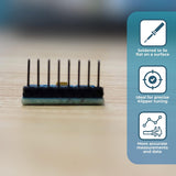 Side profile of ShillehTek ADXL345 Accelerometer Sensor with pins upright