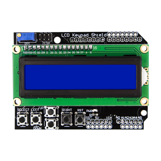 ShillehTek LCD1602 16x2 Keypad Shield