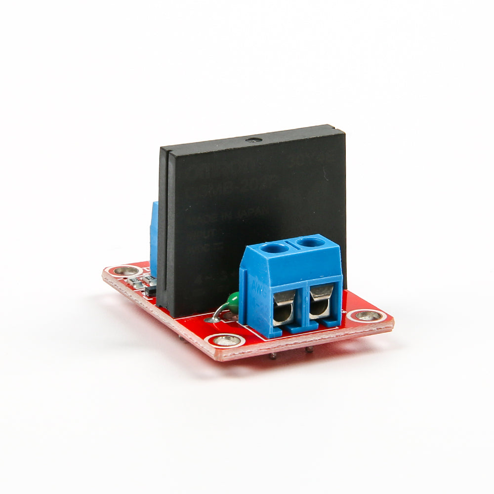 1-channel 5V solid state relay module with blue screw terminals for Arduino Raspberry Pi ESP32