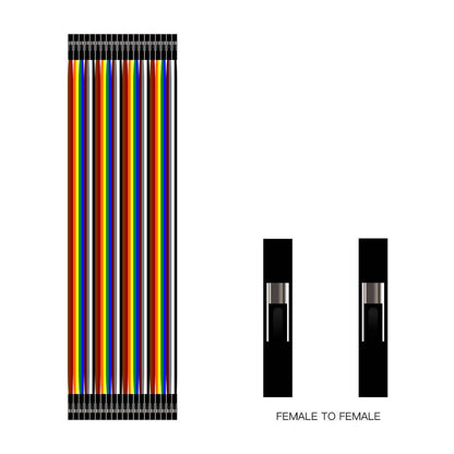 SHILLEHTEK 120pcs 20cm Dupont Wires for Arduino Raspberry Pi