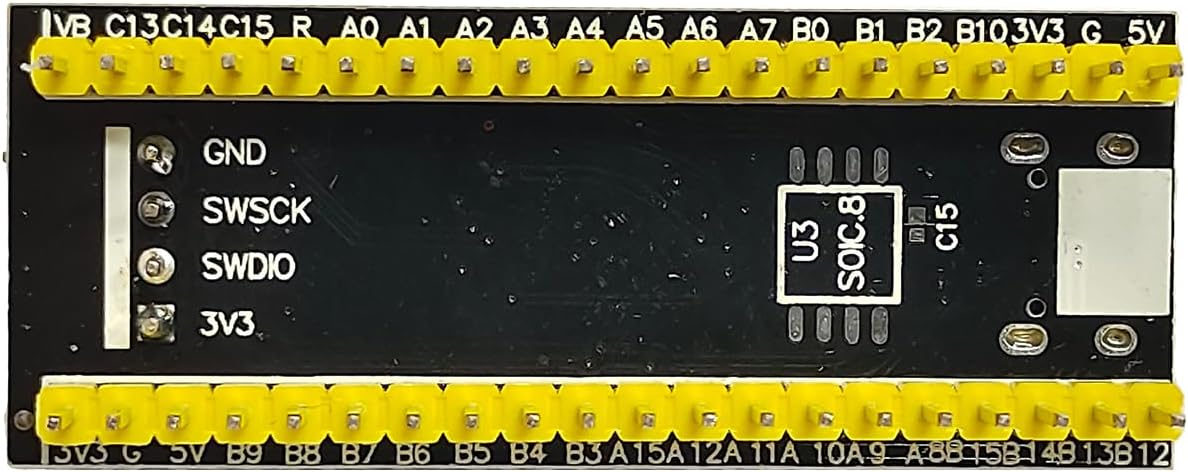 SHILLEHTEK Pre-Soldered STM32F411CEU6 Black Pill ARM Board