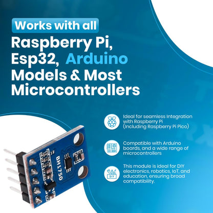 SHILLEHTEK BH1750 Digital Light Sensor I2C Arduino Pi Pro v2