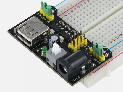 SHILLEHTEK MB102 Breadboard Power Supply Module 3.3V/5V Arduino