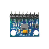 Top view of ShillehTek ADXL345 Accelerometer Sensor showing integrated circuit