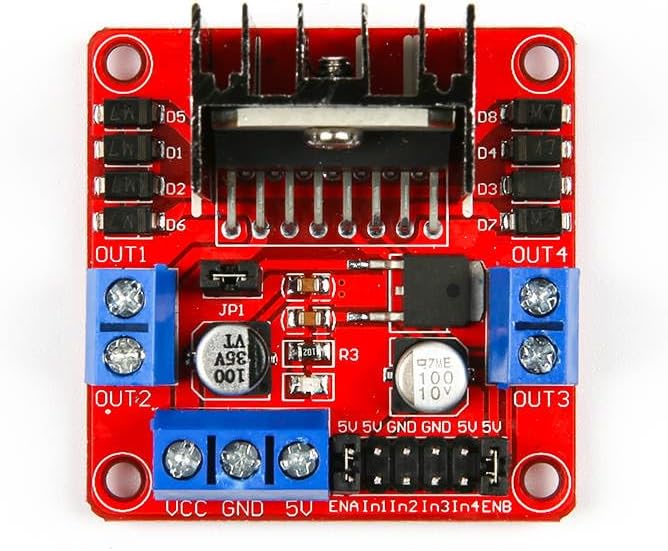 L298N Motor Driver Board: Arduino Raspberry Pi DC Stepper