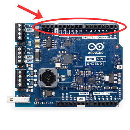 ShillehTek 20pcs 1x40 Female Header Pins 2.54mm for Arduino Pi