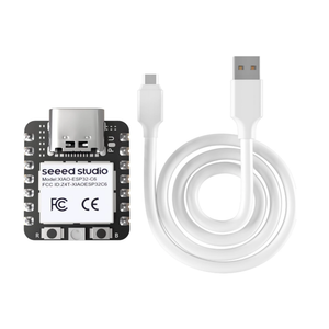 ESP32-C6 Pre-Soldered XIAO Seeed Development Board with USB-C cable coiled