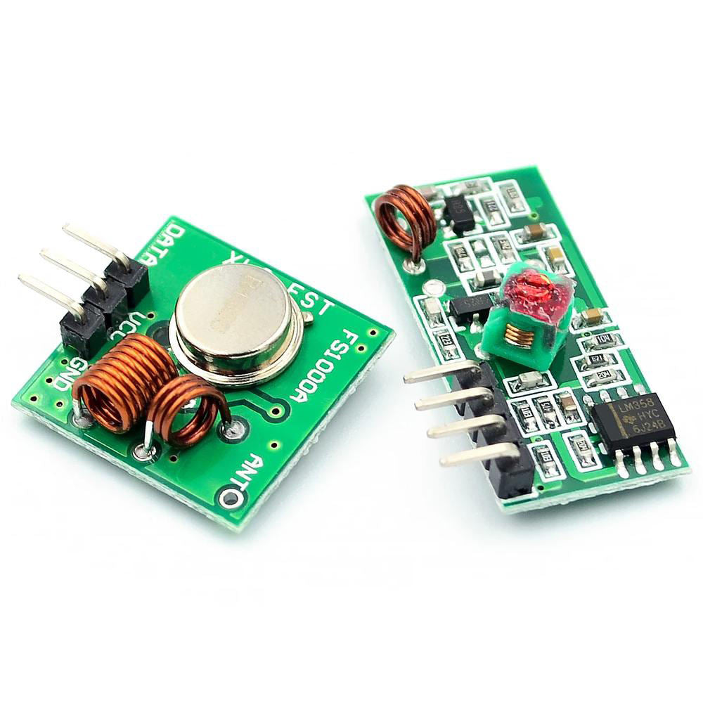 433MHz RF Wireless Transmitter Receiver Link Kit for Arduino