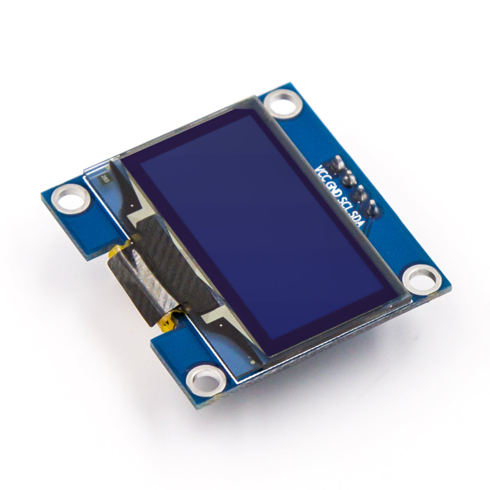 1.3 inch blue OLED display module with 4-pin connector ShillehTek