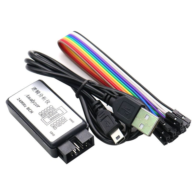 24MHz 8 Channel USB Logic Analyzer Digital Debugger for Arduino
