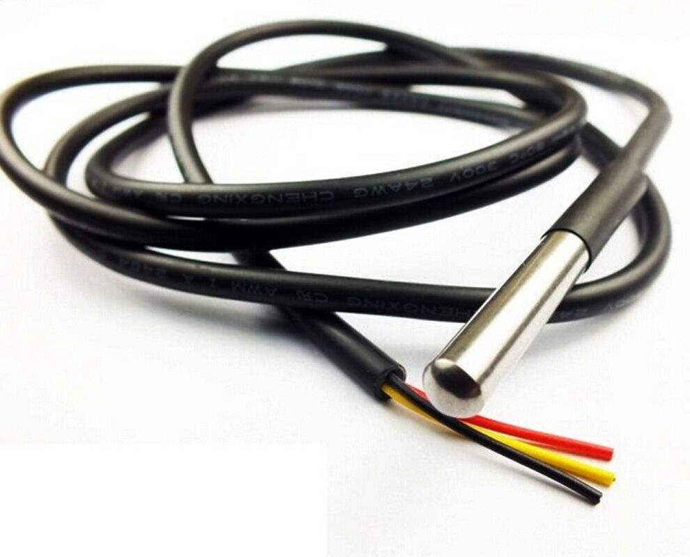 DS18B20 Waterproof Digital Temp Sensor Probe 1M for Arduino Pi