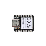 Top-down view of Seeeduino XIAO SAMD21 Arduino board with USB-C connector