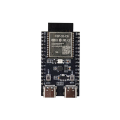 Top view of ESP32-C6-N4 pre-soldered development board showing metal shield