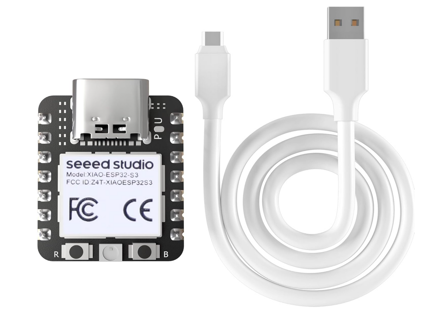 XIAO Seeed ESP32S3 Pre-Soldered with USB-C Cable