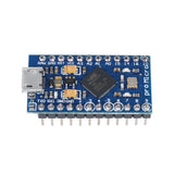 Close-up front view of Pro Micro ATmega32U4 Type-C pre-soldered development board