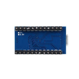 Opposite bottom view showing circuit traces of Pro Micro ATmega32U4 board