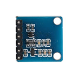 Back side of AMG8833 pre-soldered 8x8 IR thermal imaging camera sensor showing components and pin header