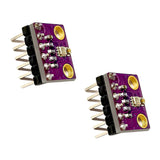 BME280 Pre-Soldered Temperature, Pressure & Humidity Sensor for Arduino & Raspberry Pi — 2-Pack; 2 complete units shown