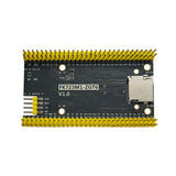 Top view of ShillehTek PRE-SOLDERED STM32H723ZGT6 Core Development Board with labeled pins and microSD slot