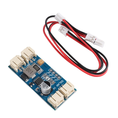 CN3791 6V MPPT solar charger module with multiple connectors and red and black wiring cables
