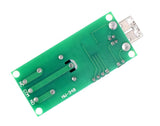 bottom view circuit board of USB Control Module 1-Channel 5V Relay Module ShillehTek