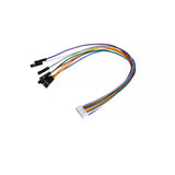 Colorful connector wires with female jumper ends for 2.9 inch e-paper display module