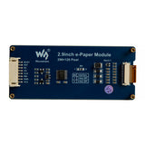 Back side of 2.9 inch e-Paper display module with SPI interface pins and Waveshare branding