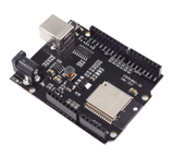 ESP32 UNO D1 R32 development board with WiFi Bluetooth, CH340G USB, 4MB flash, black PCB