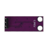 Back side of GUVA-S12SD UV light intensity sensor module showing PCB traces and mounting holes
