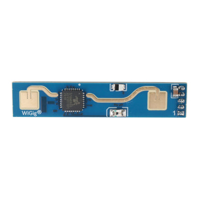 HLK-2410B human presence radar motion detection module with blue PCB and integrated circuit