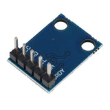 Back side of HMC5883L GY-273 3-axis magnetometer compass module showing pin headers and mounting holes