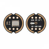 INMP441 I2S omnidirectional microphone module showing front with microphone and back with pin labels